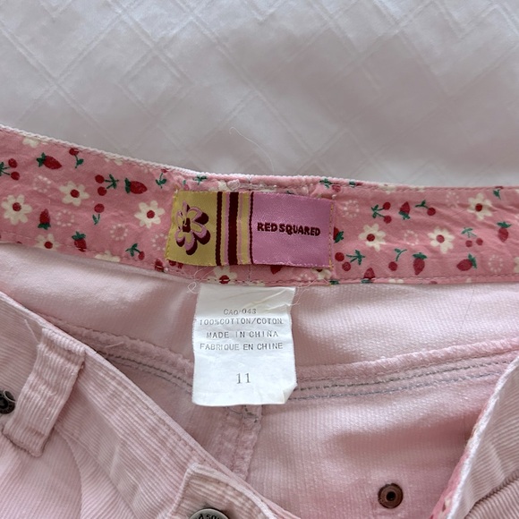 Vintage Pink Junior’s Women's Shorts - Picture 3 of 4